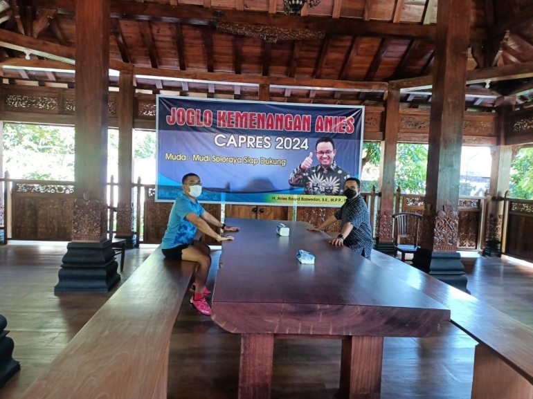 Anies bertemu pengusaha beras asal Sragen di Posko Pemenangannya. Dok @jatengpedia