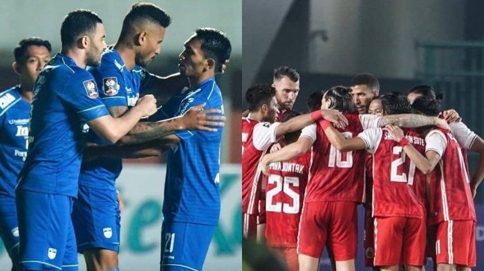 pemain persib bandung dan persija jakarta - tribunnews.com