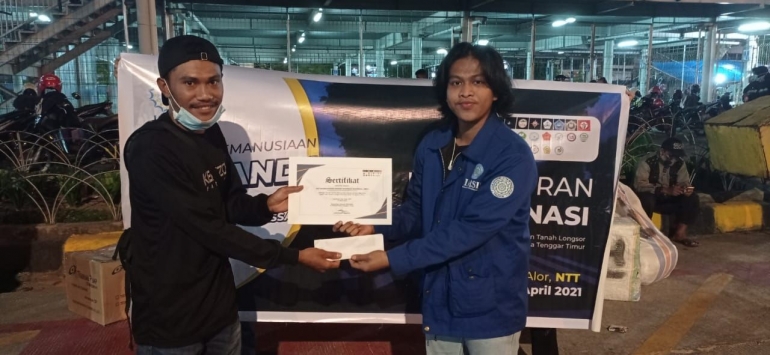 Mahasiswa baru UNIMMA salurkan donasi kemanusiaan untuk masyarakat NTT