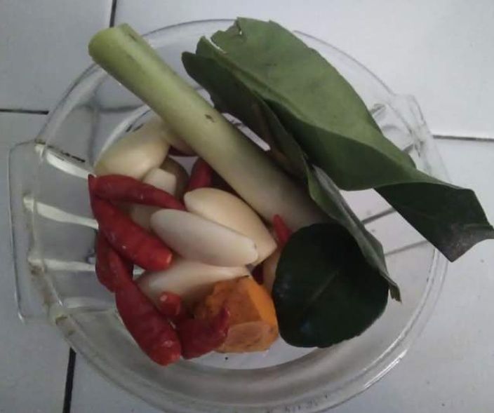 Bumbu tempoyak apel hijau. (Foto : Elvidayanty)