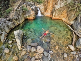 Curug Cibaliung. (KSM Tour)