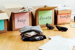 Berbenah pakaian dapat menyadarkan seseorang untuk senantiasa bersyukur (Ilustrasi: mccallrealestate.com)