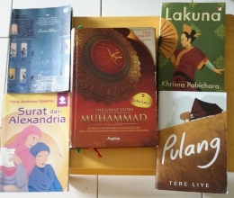 Koleksi Buku yang sedang dibaca selama Ramadan (Dok.Pri.)