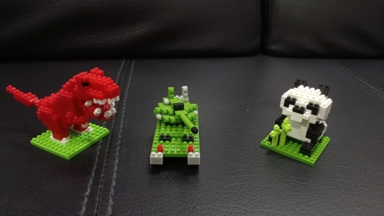 Contoh bentuk Lego Nano (Foto: Dokumen Pribadi).