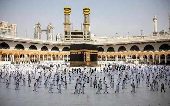 Suasana ibadah haji tahun 2020 | Sumber: Reuters