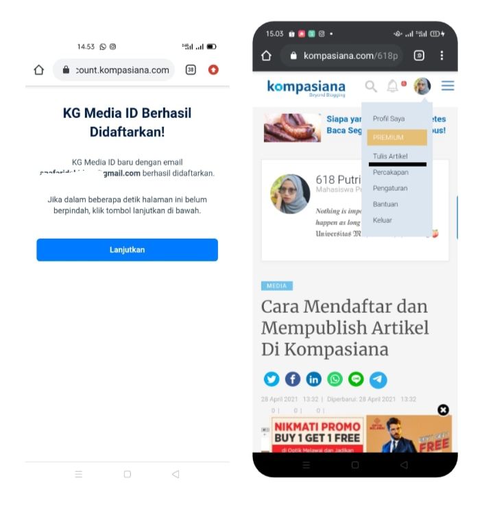 Cara Upload Artikel Di Kompasiana - Kompasiana.com