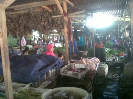 Para pedagang di pasar tradisional (Dokumentasi pribadi)