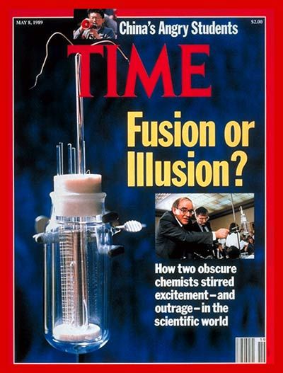 Penemuan energi berbasis Cold fusion yang menghebohkan dunia. Photo: TIME
