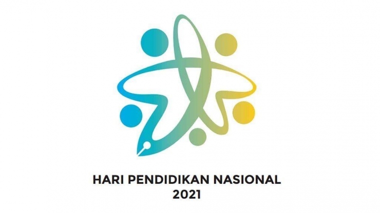 Logo Hari Pendidikan Nasional 2021 Sumber: www.kemendikbud.id