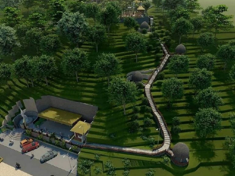 Desain tempat wisata Bukit Fatuhan -Kolbano  | Sumber: fakta-tts.com