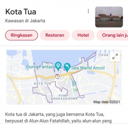 ilustrasi Googling Kota Tua (Screenshot Google, dokpri)