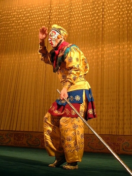 Peking opera pelakon pria | commons.wikimedia.com/dnc from Beijing