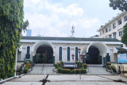 Masjid Sunda Kelapa di Menteng, Jakarta Pusat.(KOMPAS.com/Ihsanuddin)