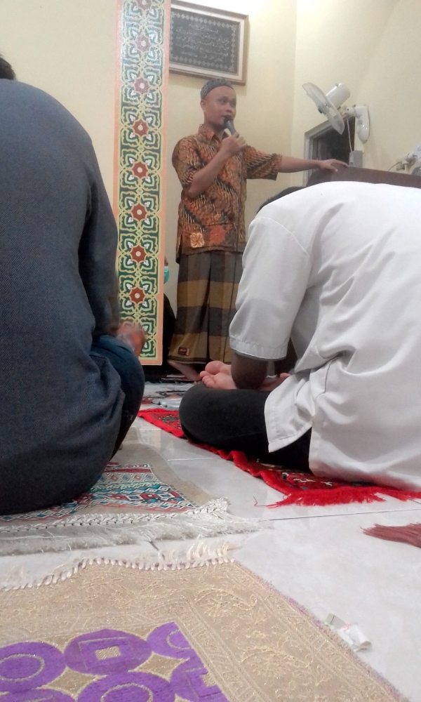 Suasana tarawih (dok.pribadi)