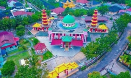 Masjid Cheng Hoo Palembang (sumber: jejakpiknik.com)