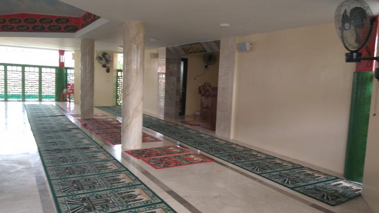 Tempat Salat Masjid Babah Alun (dok.windhu)