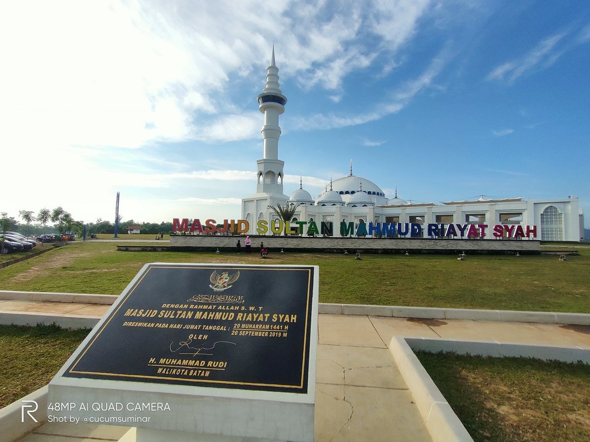 Masjid Sultan Mahmud Riayat Syah, Batam, Kepulauan Riau. | Dokumentasi Pribadi