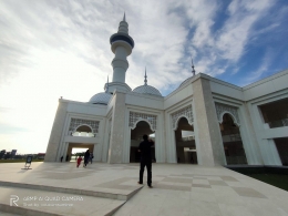 Menara Pandang Masjid Sultan Mahmud Riayat Syah, Batam, Kepulauan Riau. | Dokumentasi Pribadi