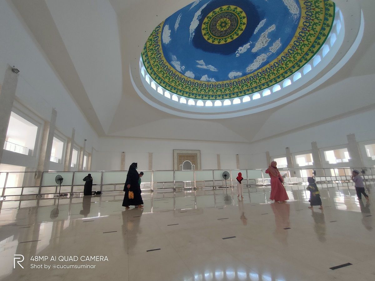 Masjid Sultan Mahmud Riayat Syah, Batam, Kepulauan Riau. | Dokumentasi Pribadi