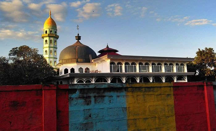 Masjid Al Amanah, Embung Papak, kota Selong. Dokpri