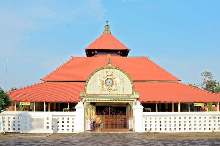 Masjid Gedhe Kauman foto Kompas.com