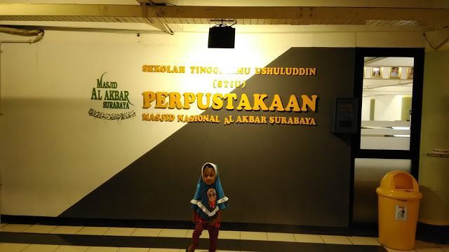 Itikaf di Masjid Agung Surabaya | dokpri