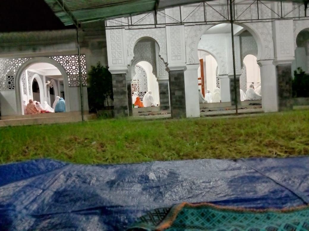 Foto : Kegiatan sholat tarawih masa pandemi 30.4.2021(dok.Pribadi)