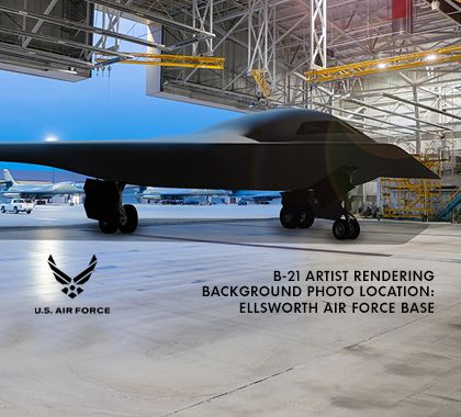Gambar rendering dari model B-21, teknologi pesawat pembom masa depan yang sedang dikembangkan. Sumber gambar: U.S. Air Force/northropgrumman.com
