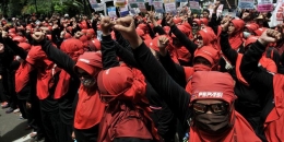 Hari Buruh momentum menjalin keharmonisan antara buruh dan pemodal. (foto: merdeka.com