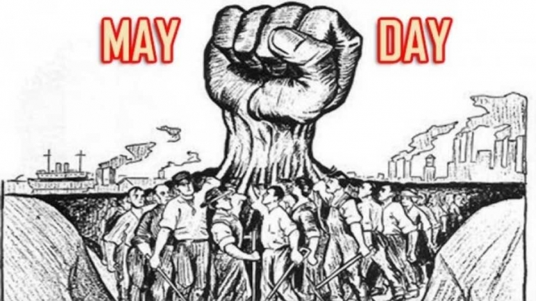 Ilustrasi May Day (net)