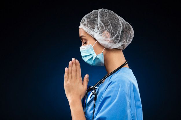 https://www.freepik.com/free-photo/side-view-praying-doctor-isolated-black_7109992.htm#page=1&query=Nurse%20cap&position=2