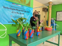 Edukasi Tanaman Toga Kepada Anak-Anak di Desa Petung Sewu/dokpri
