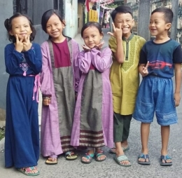 Anak-anak dan dunia yang penuh keceriaan.. dok.Lia Yuniar
