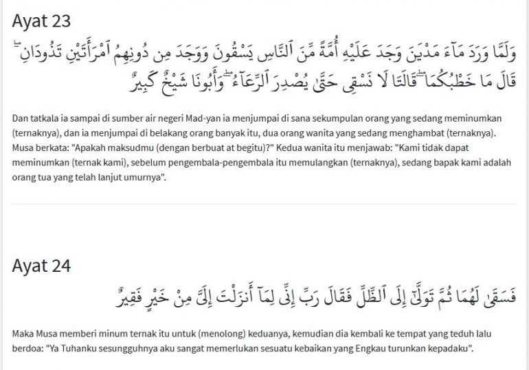 Sumber : ibnothman.com/quran