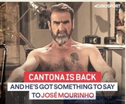 Cantona is back (Sumber: Eurosport)