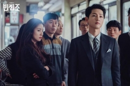 Pemain drama Korea produksi tvN yang juga bisa dilihat di Netflix, Vincenzo. | tvN