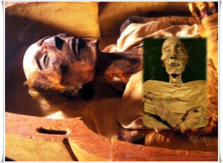 Mumi Ramses II, Merneftah, dan sejumlah Firaun lain kini menjadi bagian dari koleksi National Museum of Egyptian Civilization-Kairo (dok. History.com, cojs.org/ed.WS)