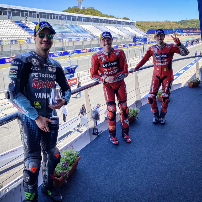 para peraih podium Jerez(dok.motogp.com)