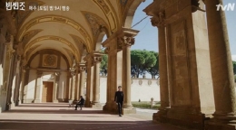 Adegan berlatar belakang Italy dalam drama Korea Vincenzo. | tvN