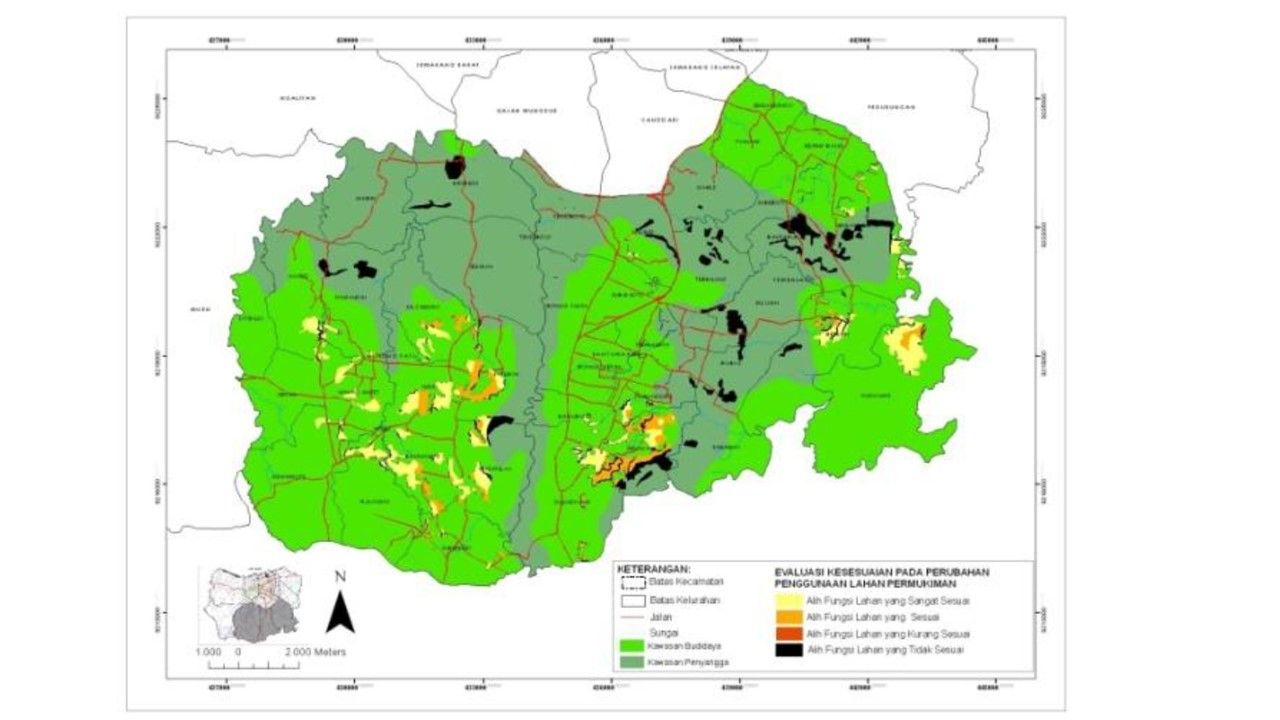 Evaluasi Kesesuaian Lahan Kawasan Permukiman Kota Semarang - Kompasiana.com