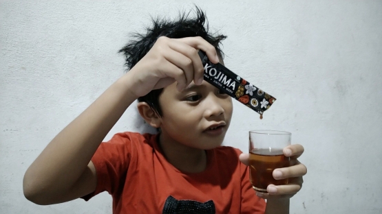 Kojima bisa jadi campuran minuman herbal yang disukai anak. Dok pribadi