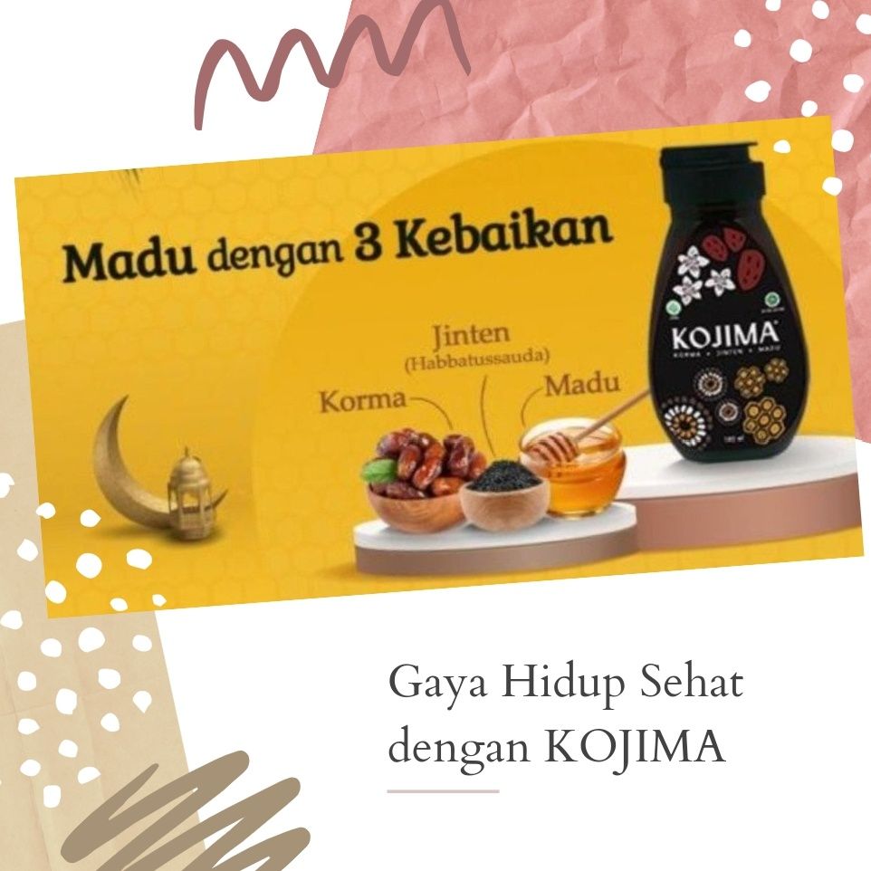 Ilustrasi Gaya Hidup Sehat dengan Kojima, Sumber : Kompasiana.com (diolah dengan Canva)