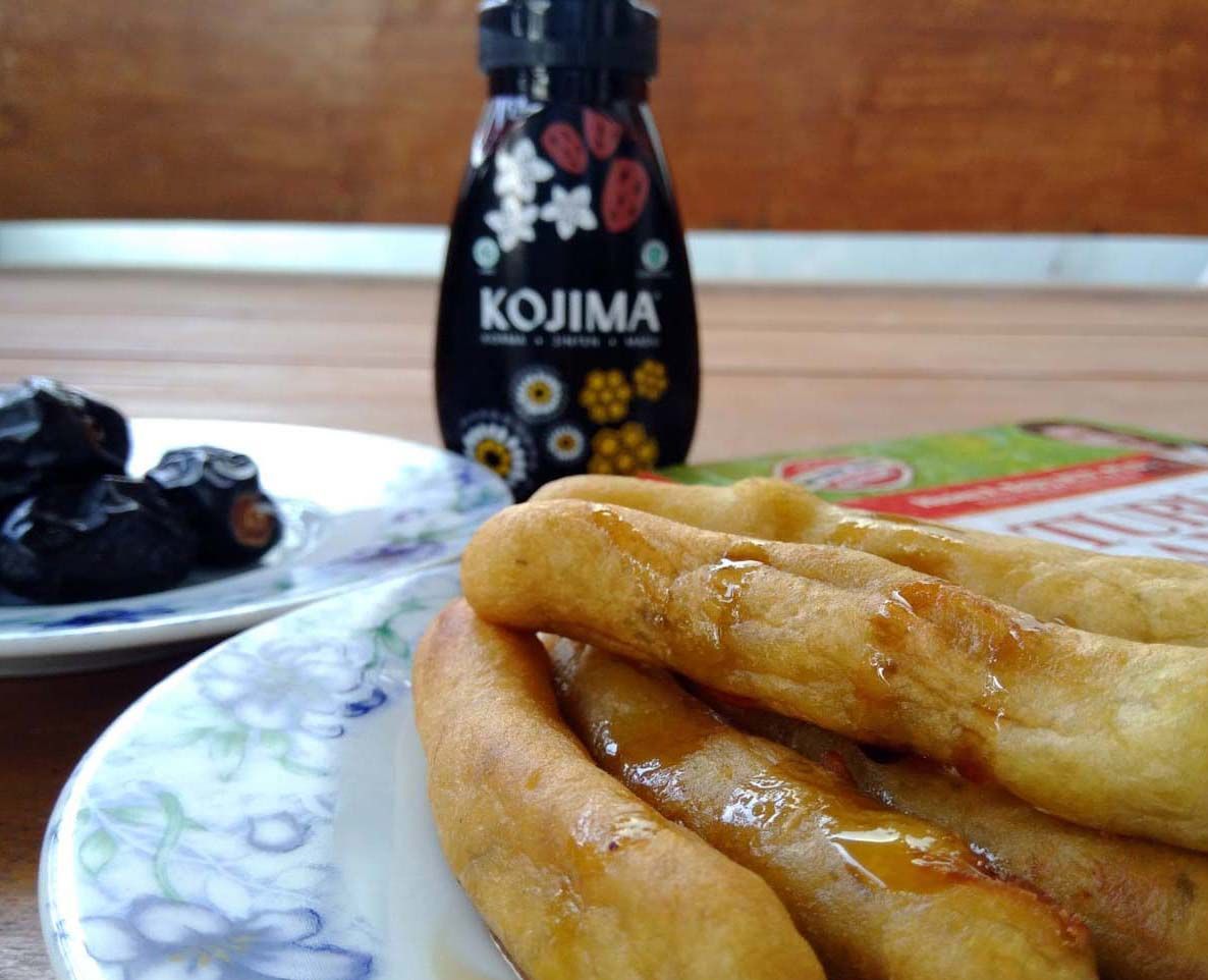 Kojima melengkapi kebutuhan keluarga agar imunitas terjaga. (Foto: dok. pri)