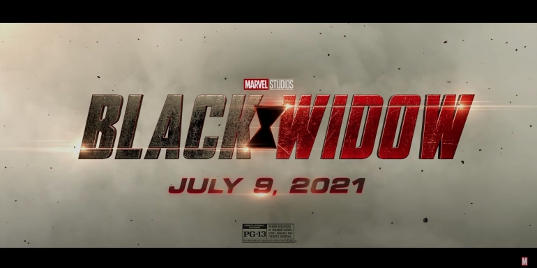 Cover film Black Widow. Sumber : Marvel Studios