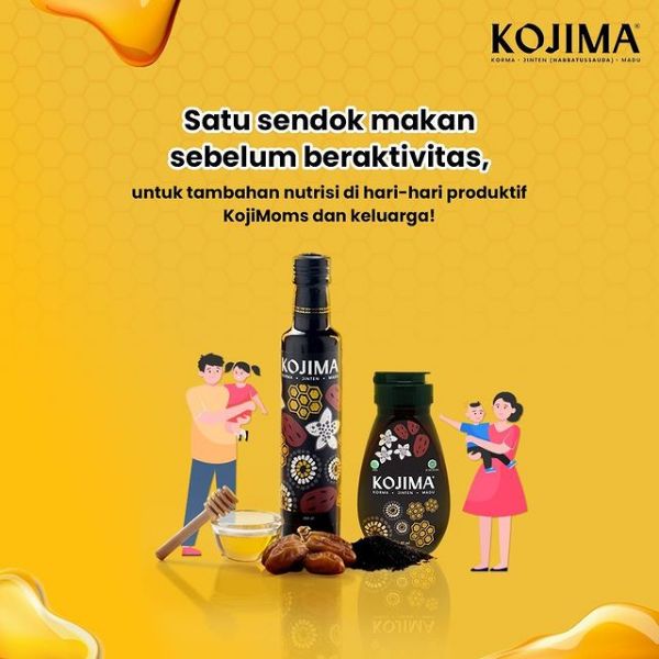 KOJIMA, tambahan nutrisi di hari-hari produktif. Sumber: Screenshot (@kojima_id)