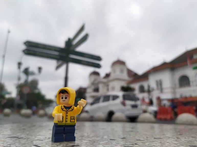 Lego tersesat di Yogyakarta. Dokpri