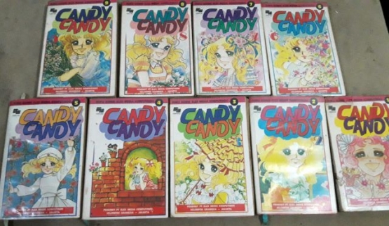 Koleksi pertamaku Candy-Candy (dokpri)