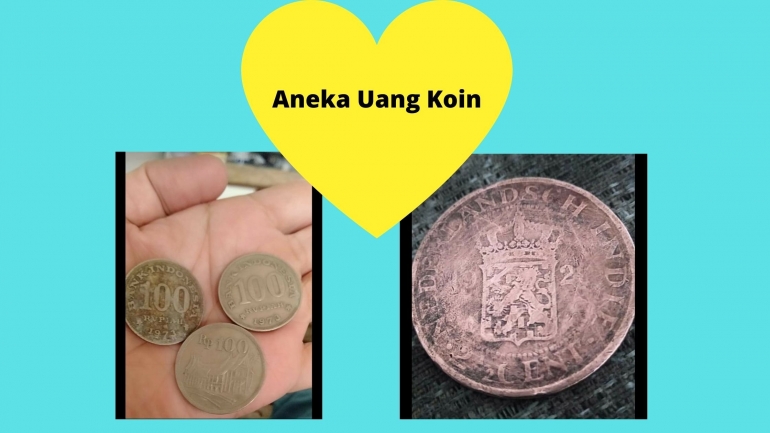 Contoh uang koin yang saya koleksi, Dokpri