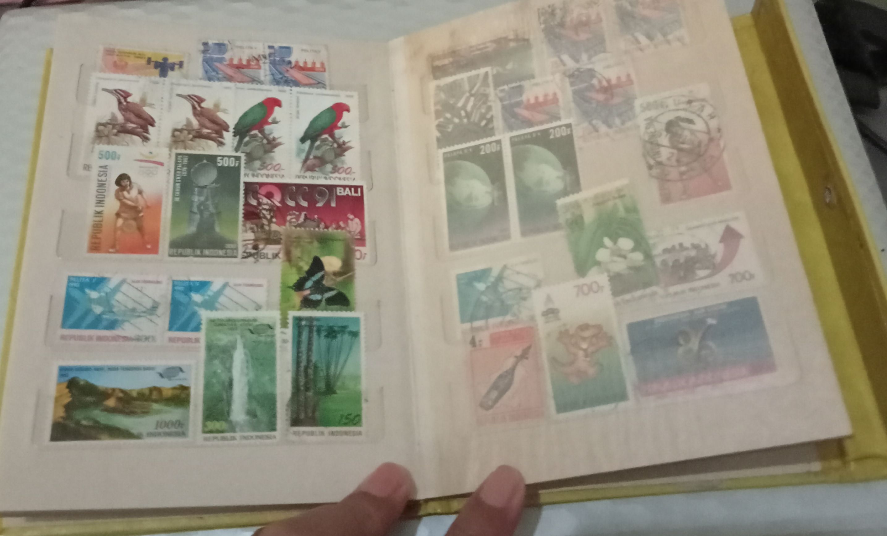 Buku perangko (dok.pri)