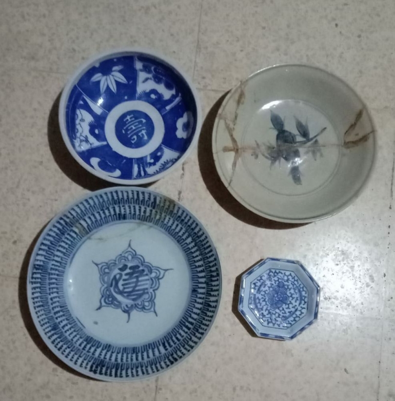 Koleksi piring antik. dokpri